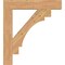 Ekena Millwork Merced Block Smooth Bracket, Western Red Cedar, 5 1/2"W x 36"D x 40"H BKT06X36X40MRC05SWR - alternate 2